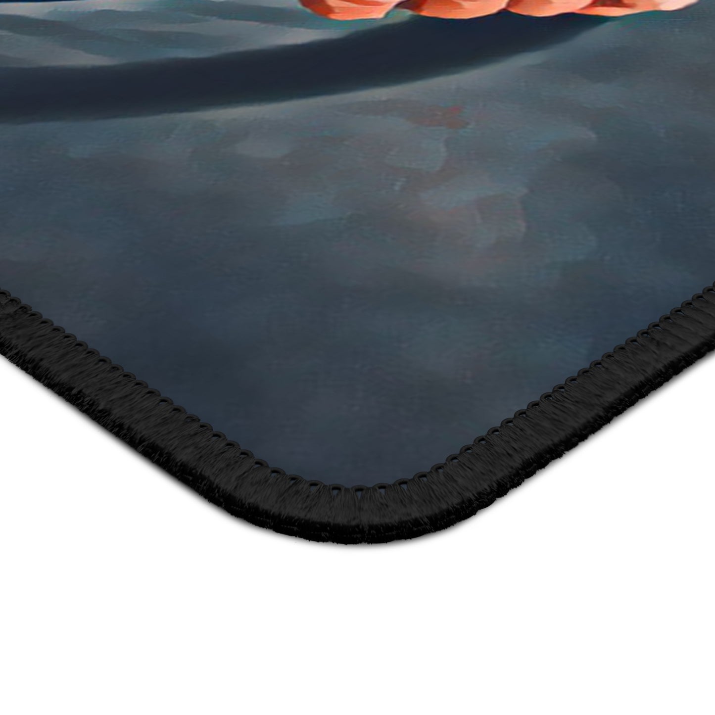 Cyclist Hands on Handlebars Mouse Pad - Calm Bike Desk Decor