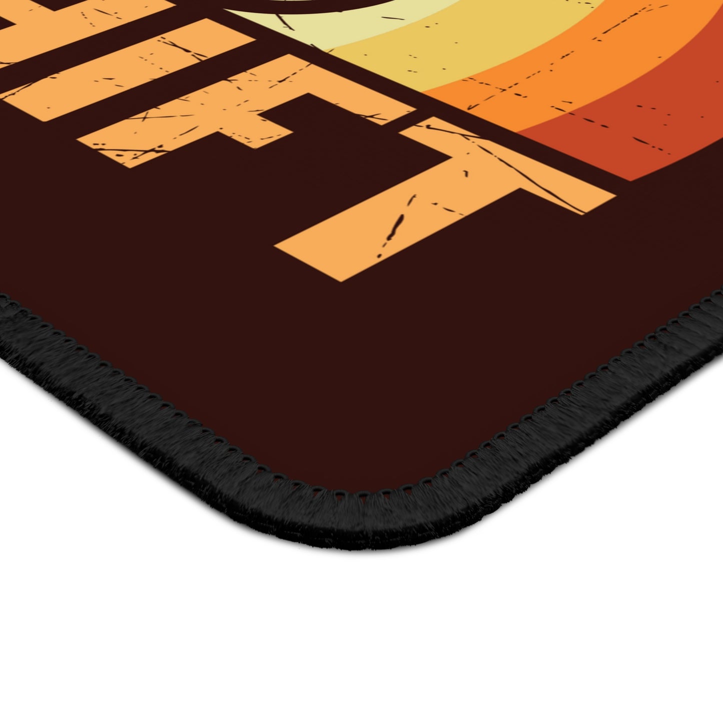Oh Shift Cycling Mouse Pad - Retro Bike Desk Decor
