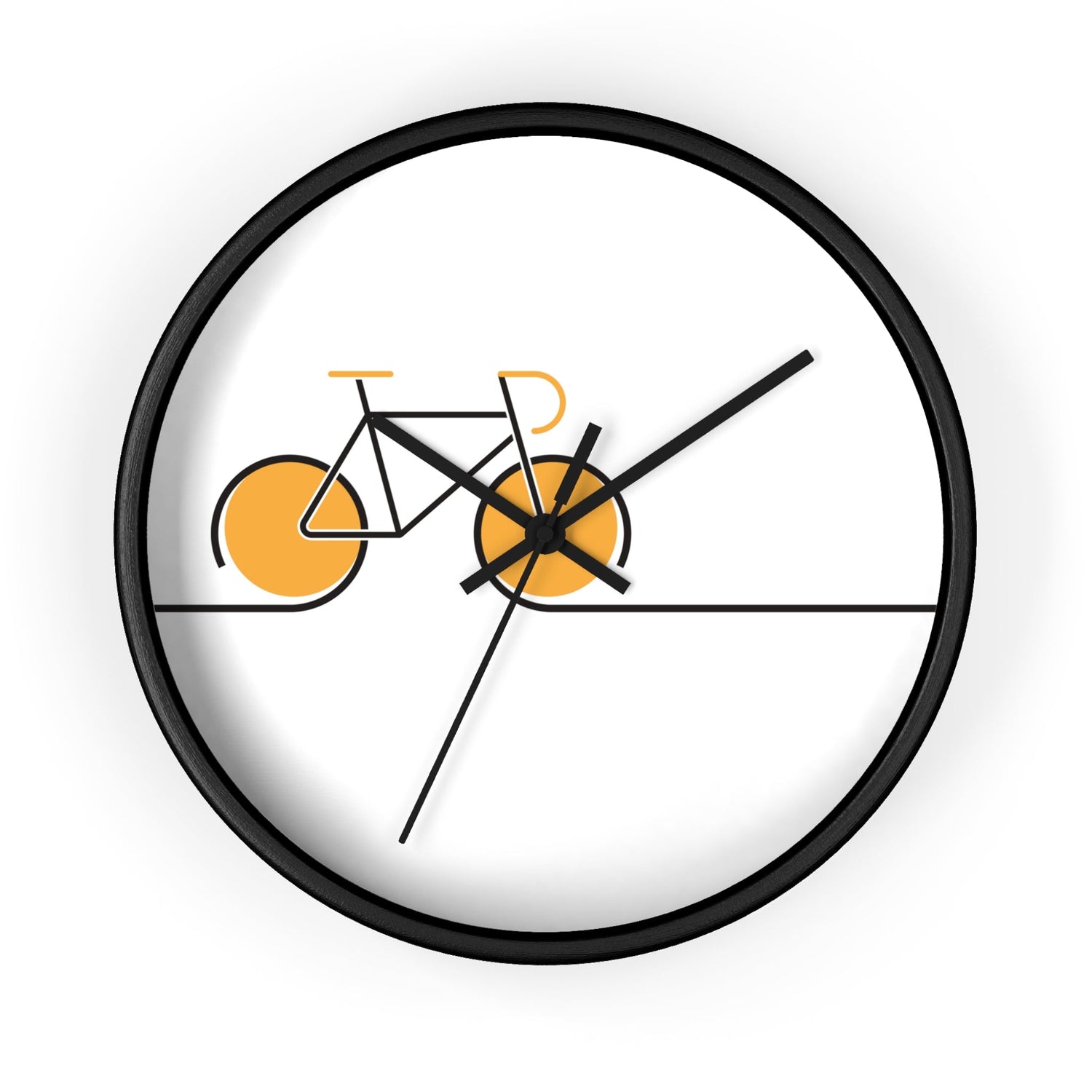 Cycling Wall Clocks — Time Moves Differently on Two Wheels