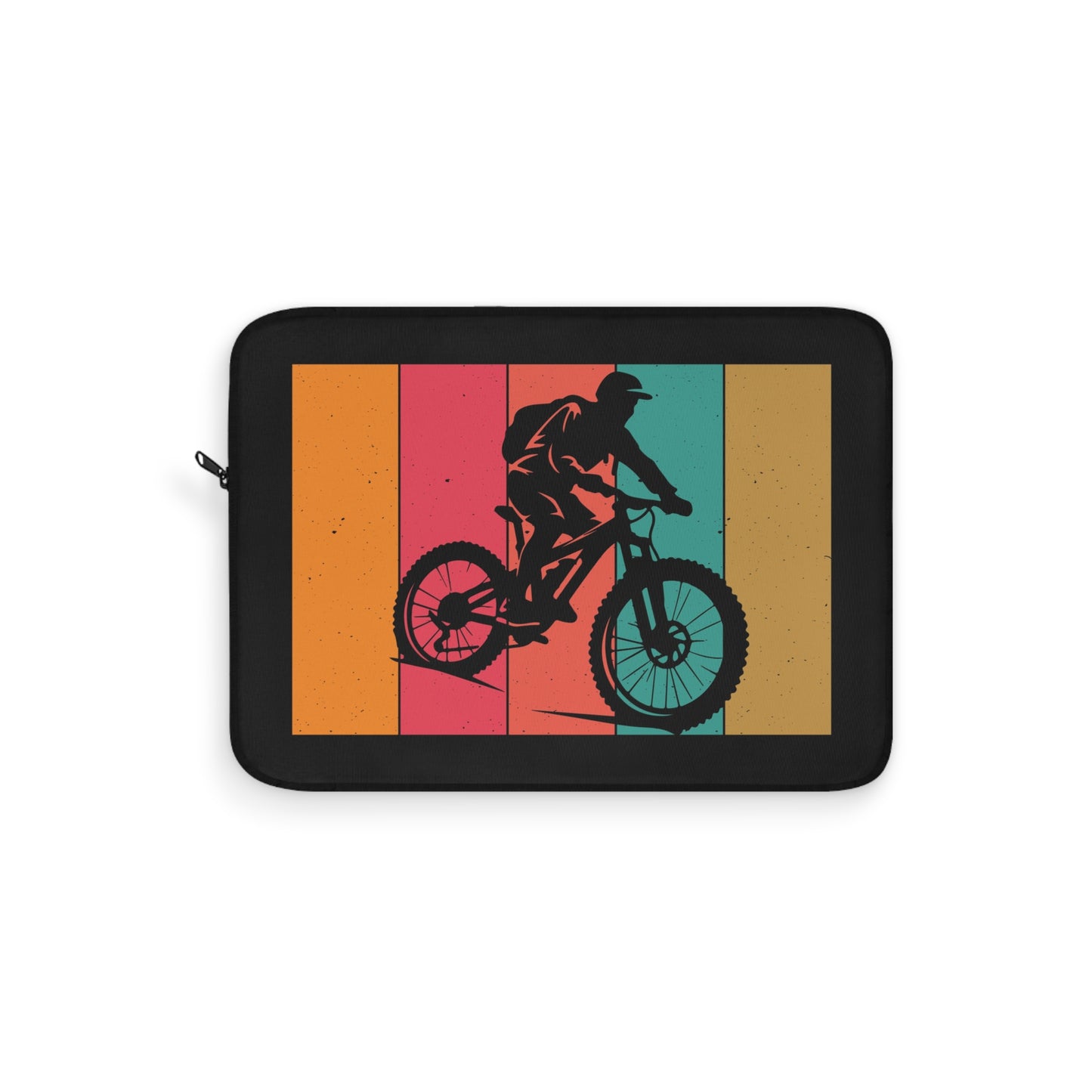 Retro MTB Ride - Mountain Bike Laptop Sleeve