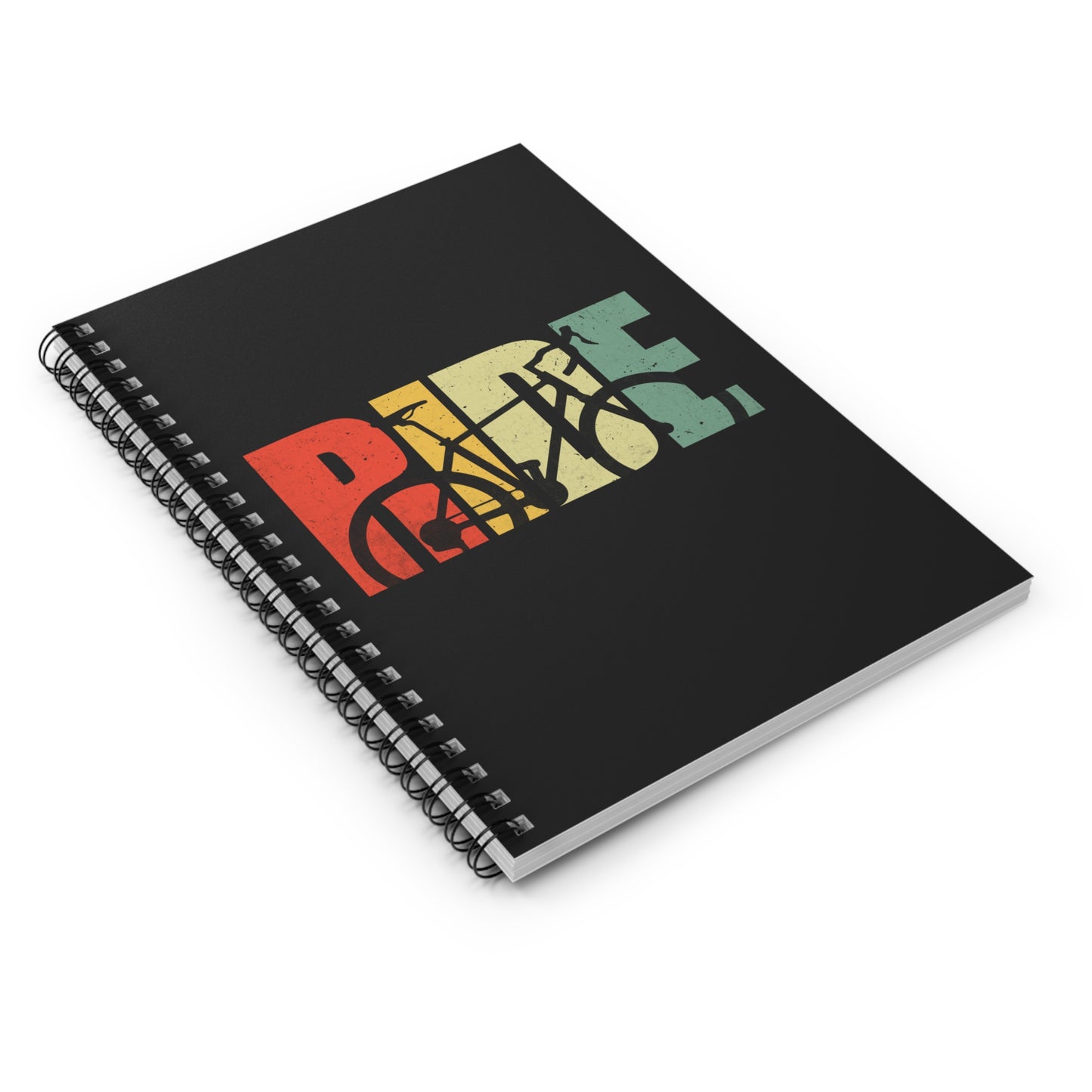 BIKE Spiral Notebook - Cycling Statement Writing Journal