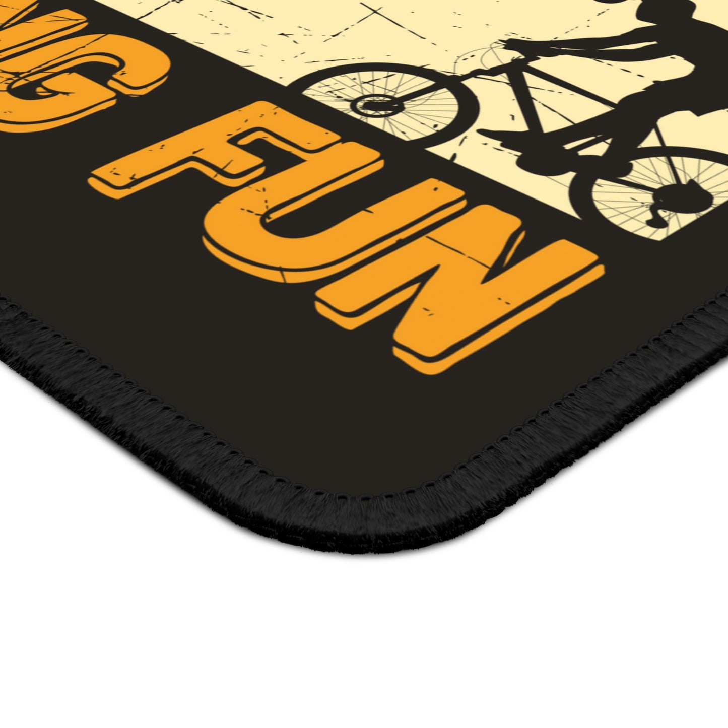 Everything Will Kill You Cycling Mouse Pad - Fun Bike Desk Decor