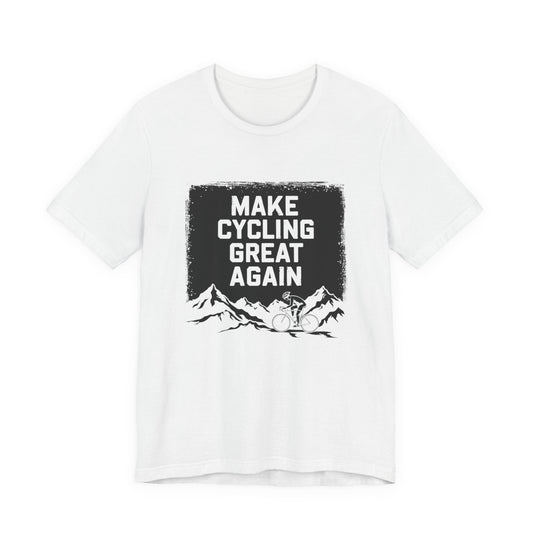 Cycling Enthusiast Tee, Bicycle Lover Shirt, Funny Cycling Quote Top, Unisex Jersey T-Shirt for Cyclists, Bike Rider Gift, Cycling Theme