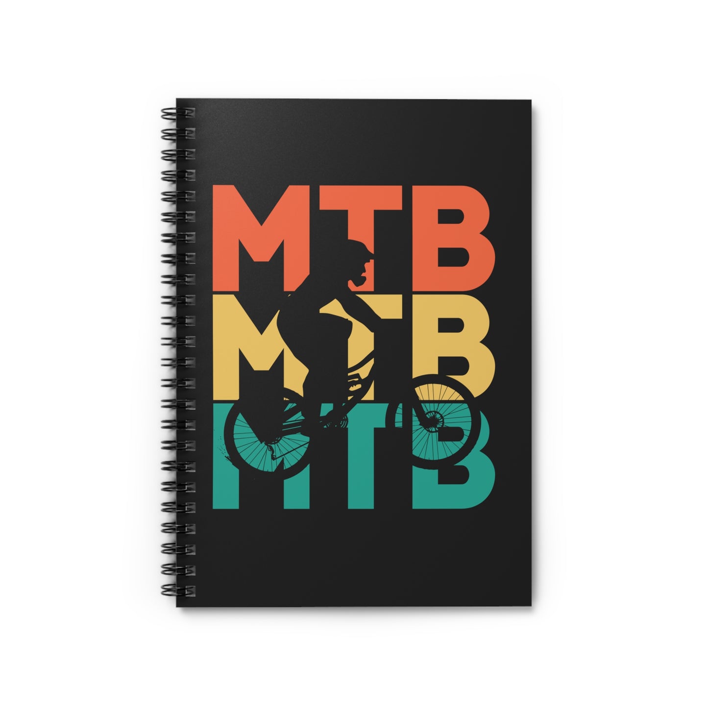 MTB Spiral Notebook - Mountain Bike Writing Journal