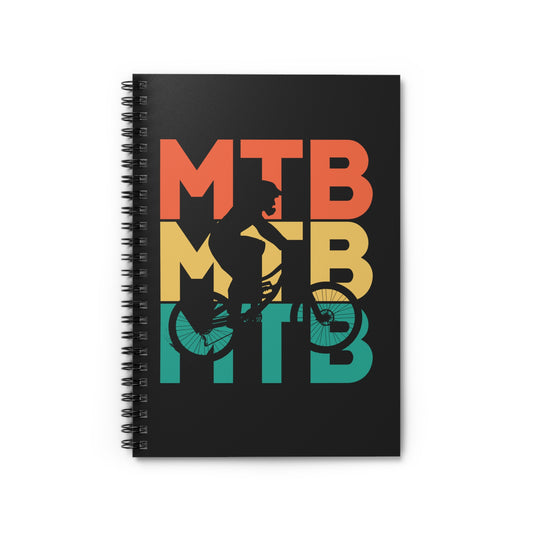 MTB Spiral Notebook - Mountain Bike Writing Journal
