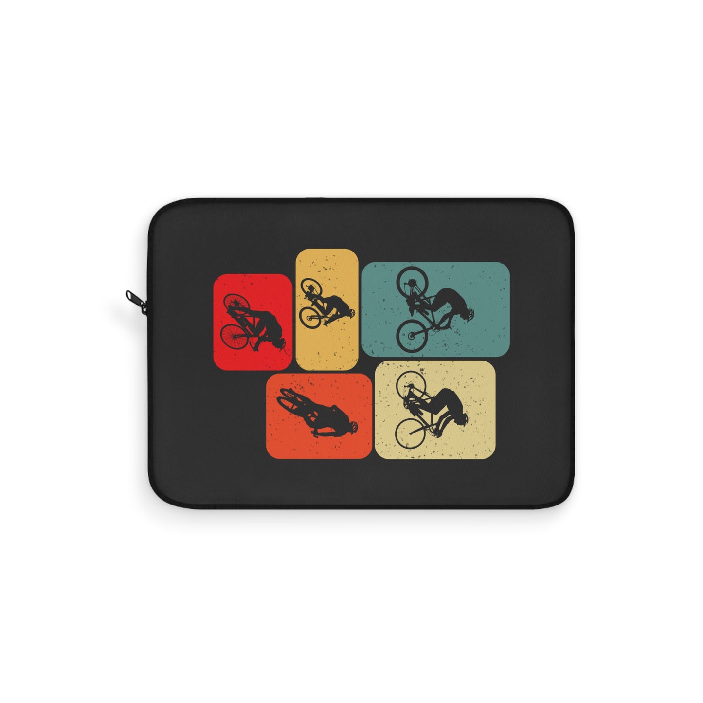 BMX in Motion - Minimal BMX Laptop Sleeve for Street Riders