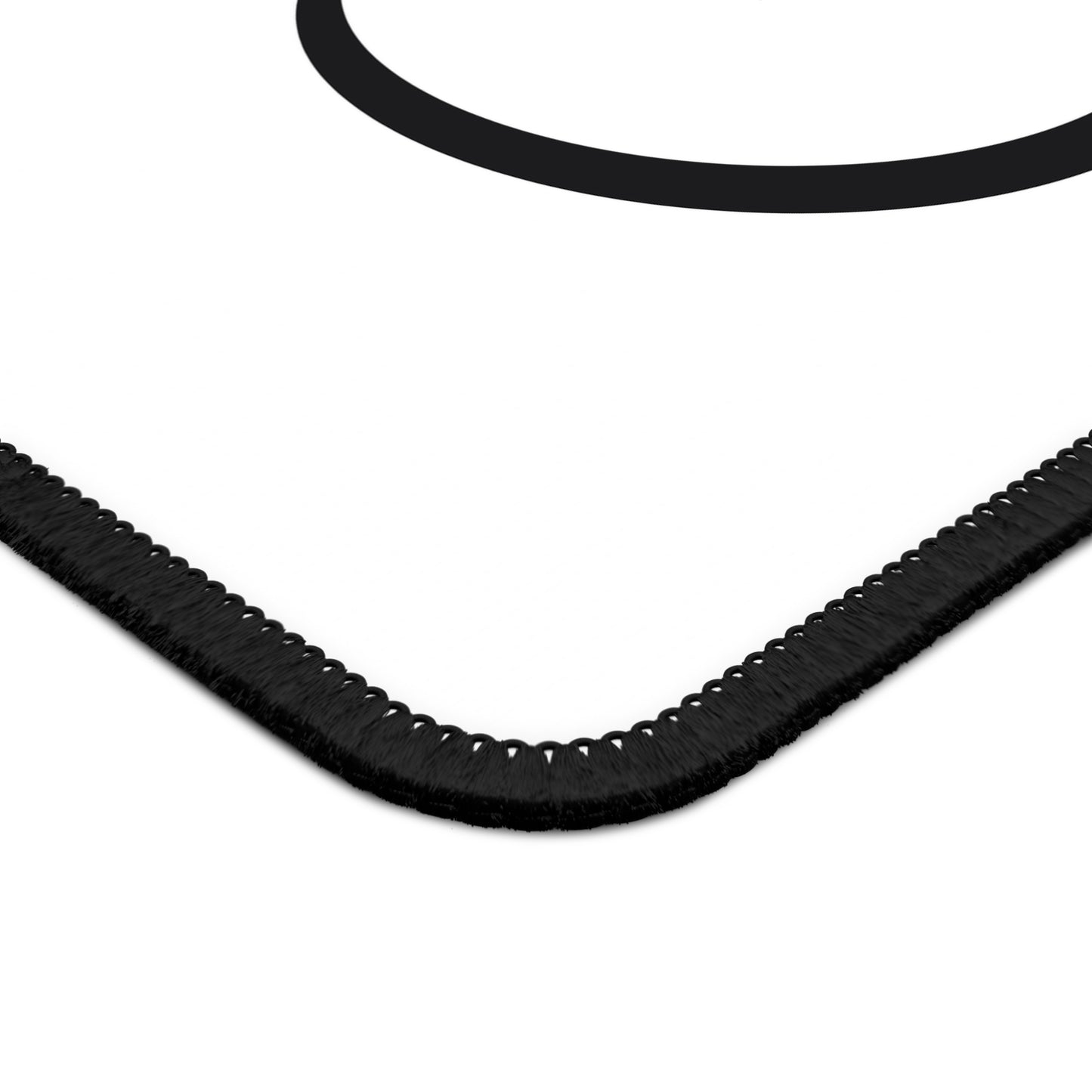 Minimal Bicycle Line Art Mouse Pad - Black and White Bike Desk Decor