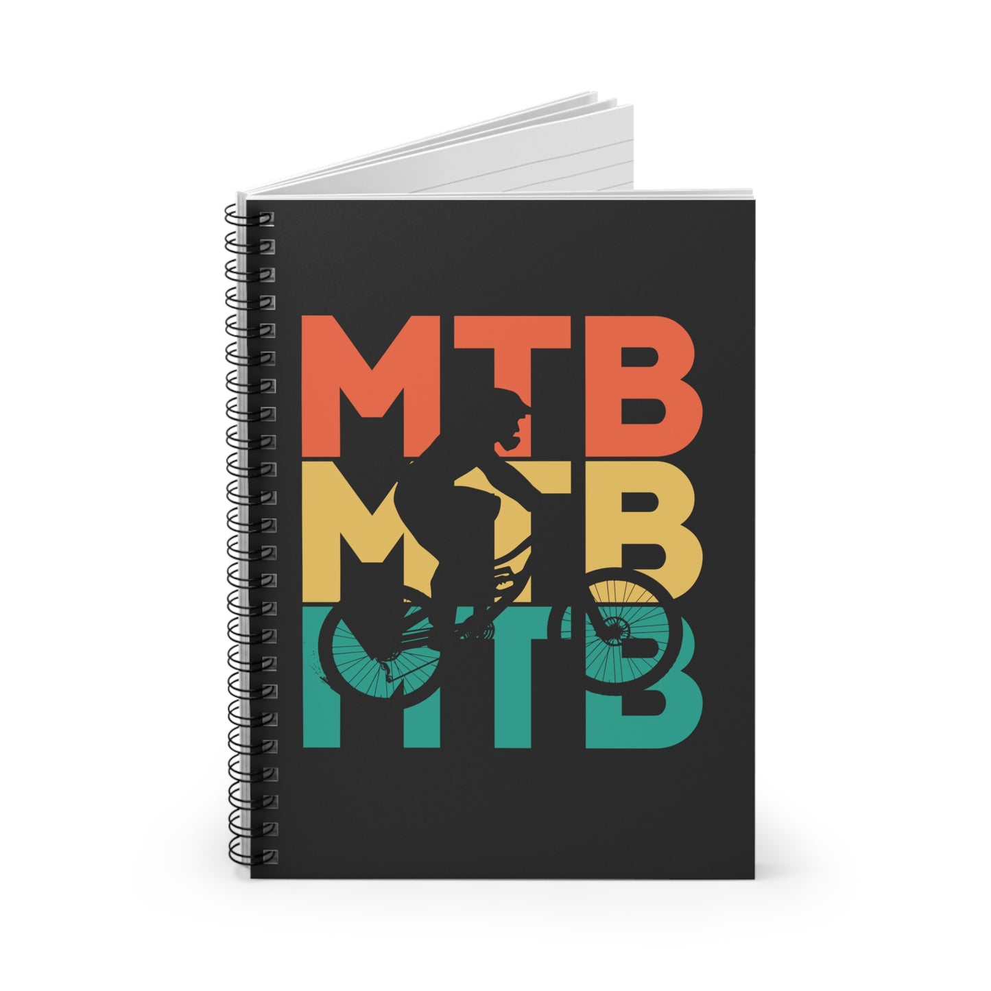 MTB Spiral Notebook - Mountain Bike Writing Journal