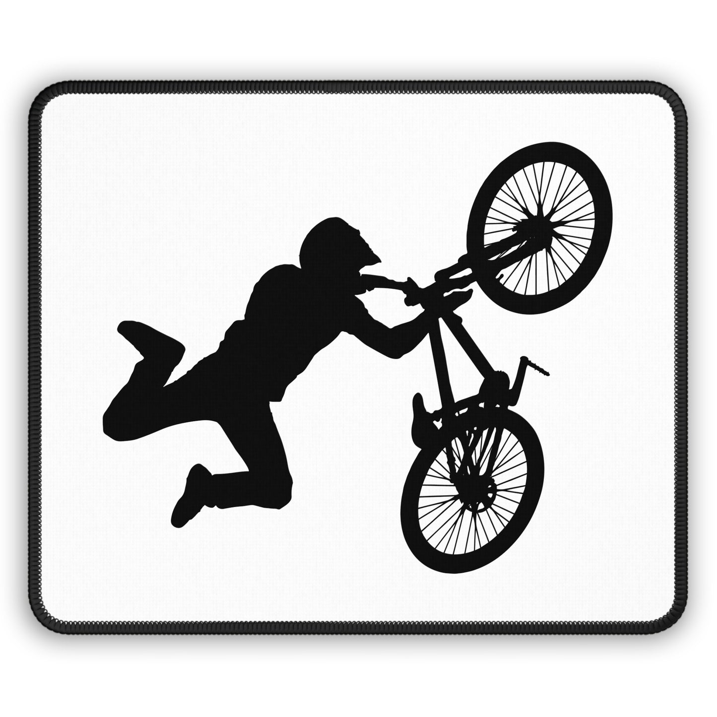 I Am the Engine Cycling Mouse Pad - Retro Bike Desk Decor