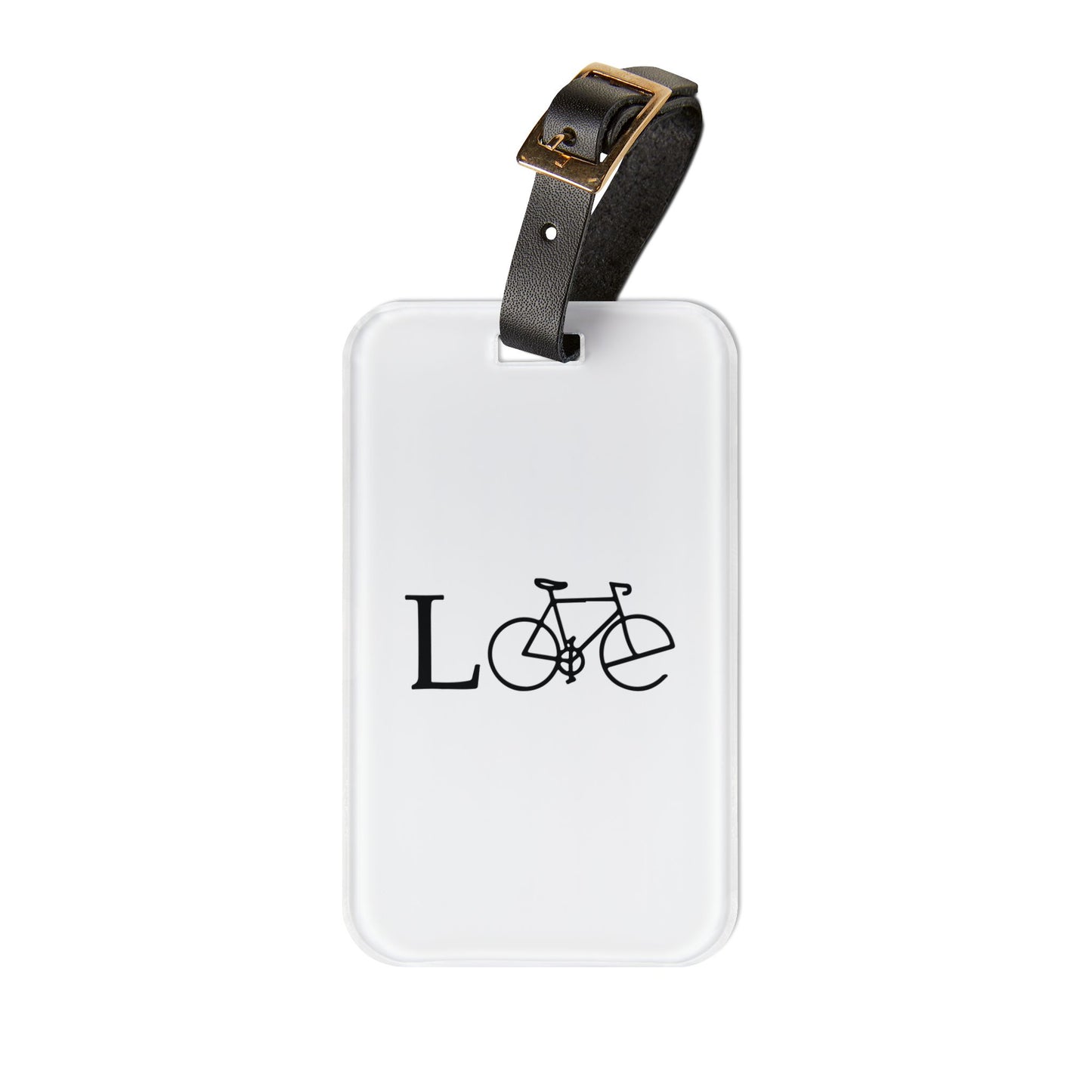 Cycling Luggage Tag Gift for Bike Lovers | Love Bike Travel Tag