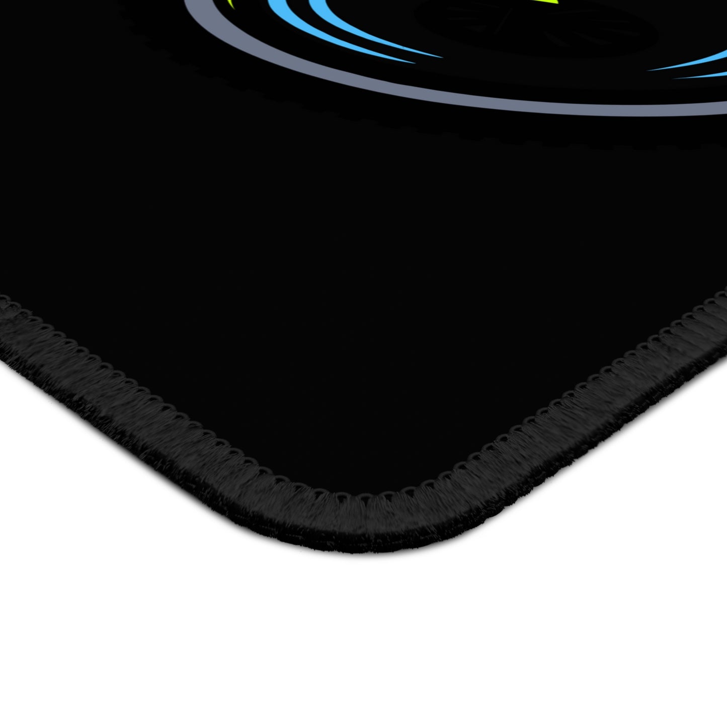 Neon Night Cyclist Mouse Pad - Graphic Bike Desk Decor
