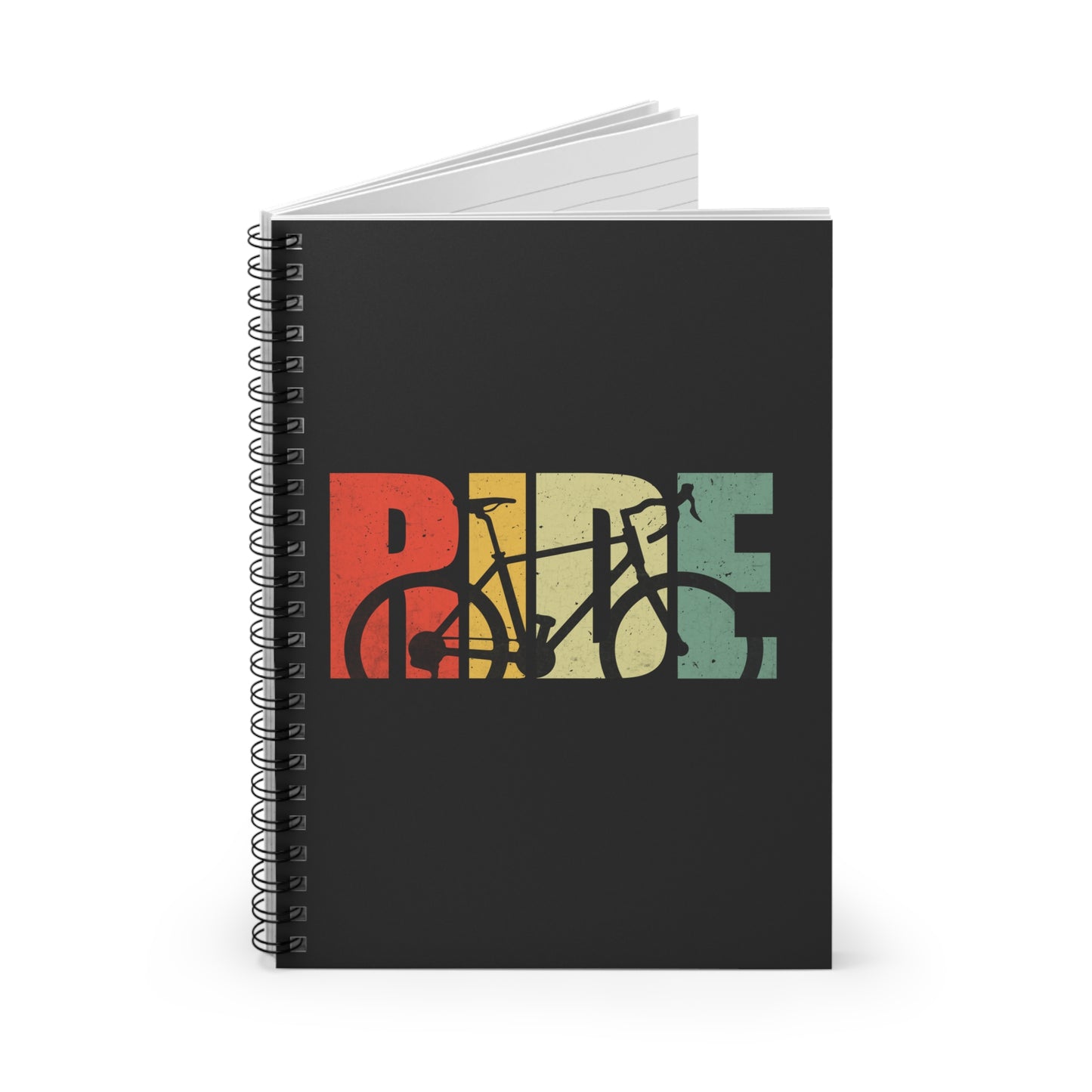 BIKE Spiral Notebook - Cycling Statement Writing Journal