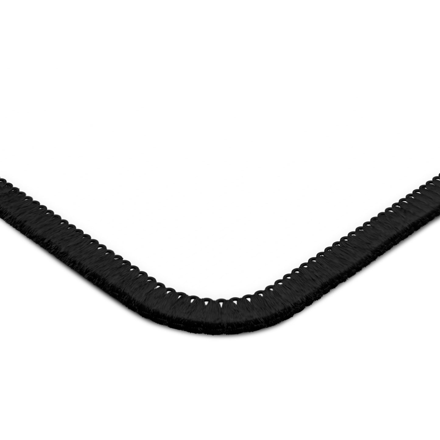 Minimal Dirt Bike Rider Mouse Pad - Black and White Cycling Desk Deco