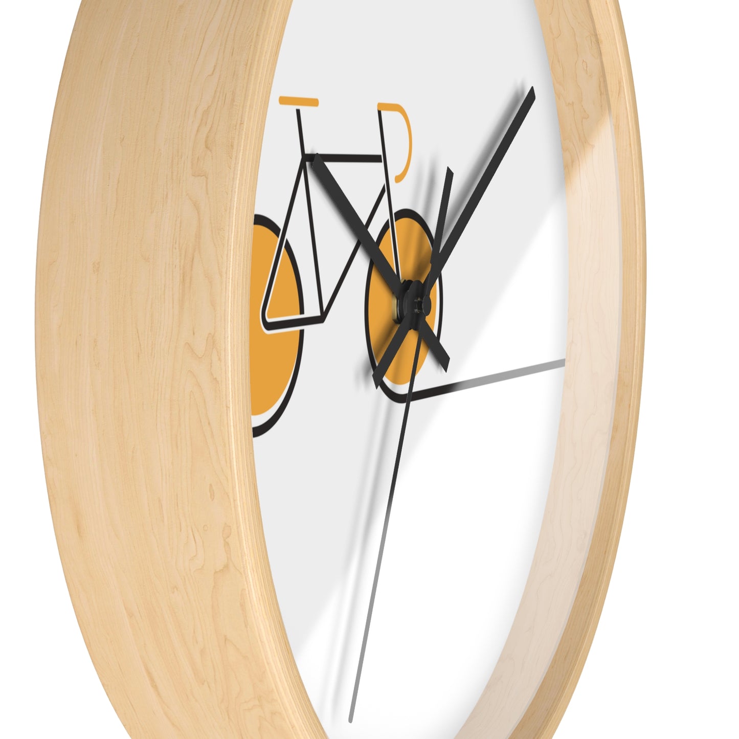 Minimal Bicycle Wall Clock - Modern Cycling Home Decor