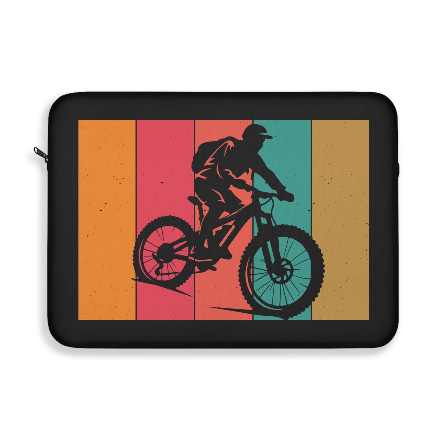 Retro MTB Ride - Mountain Bike Laptop Sleeve