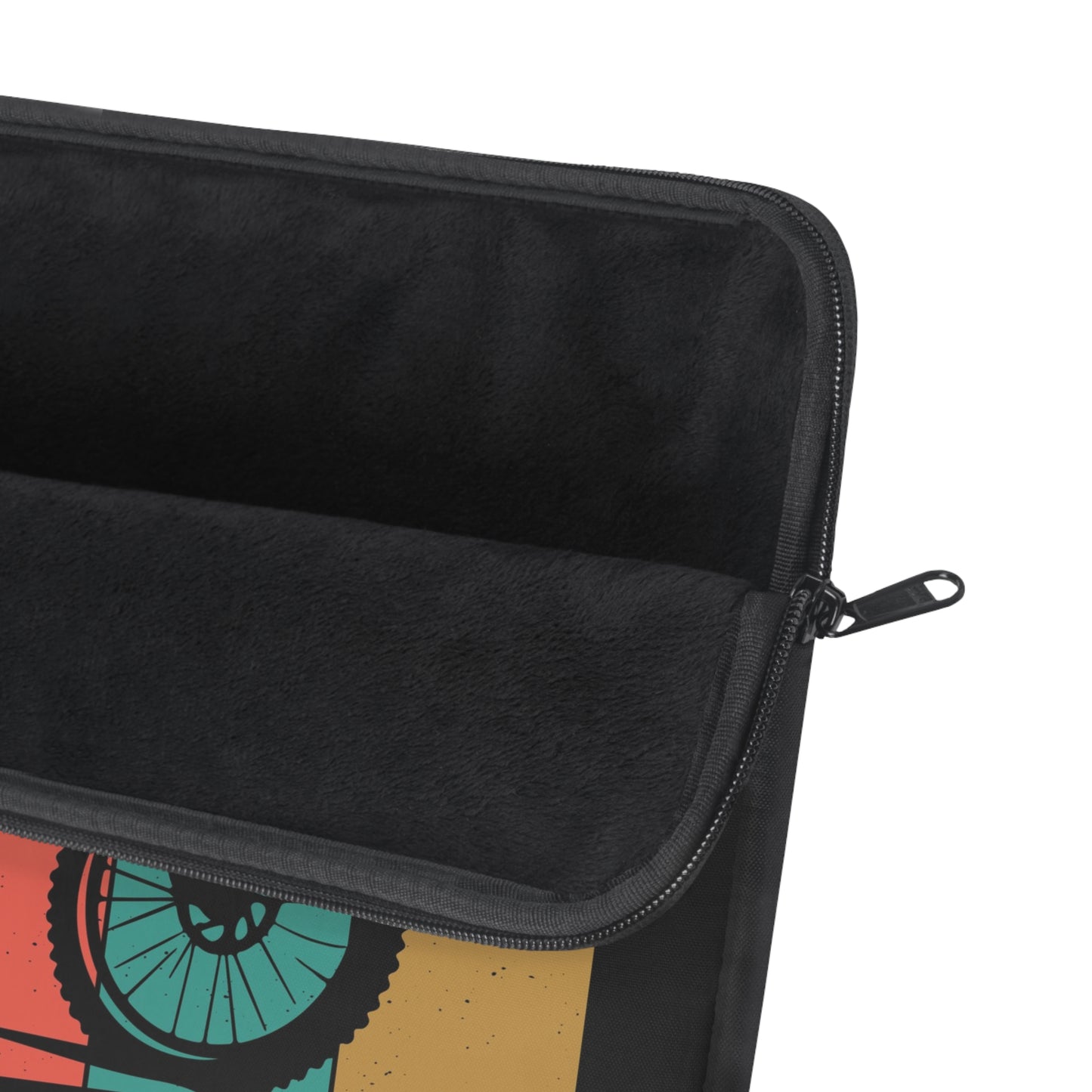 Retro MTB Ride - Mountain Bike Laptop Sleeve