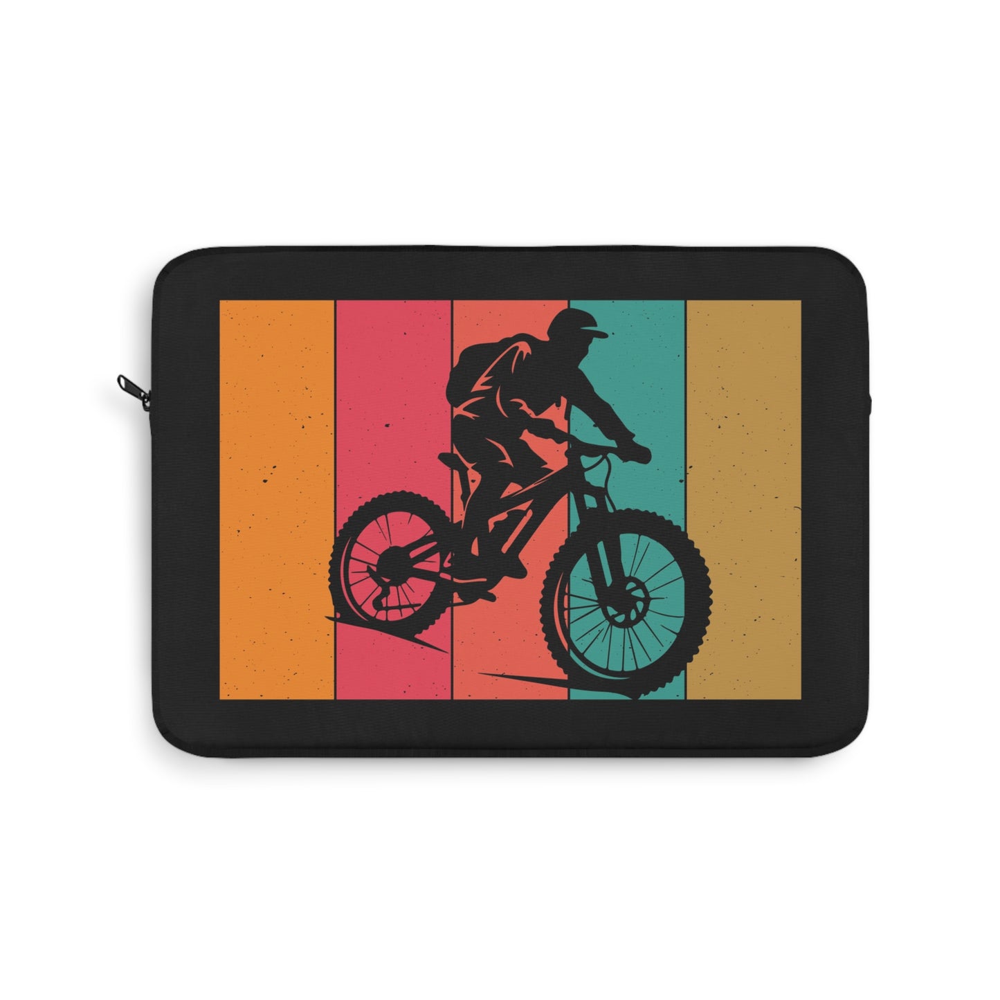 Retro MTB Ride - Mountain Bike Laptop Sleeve