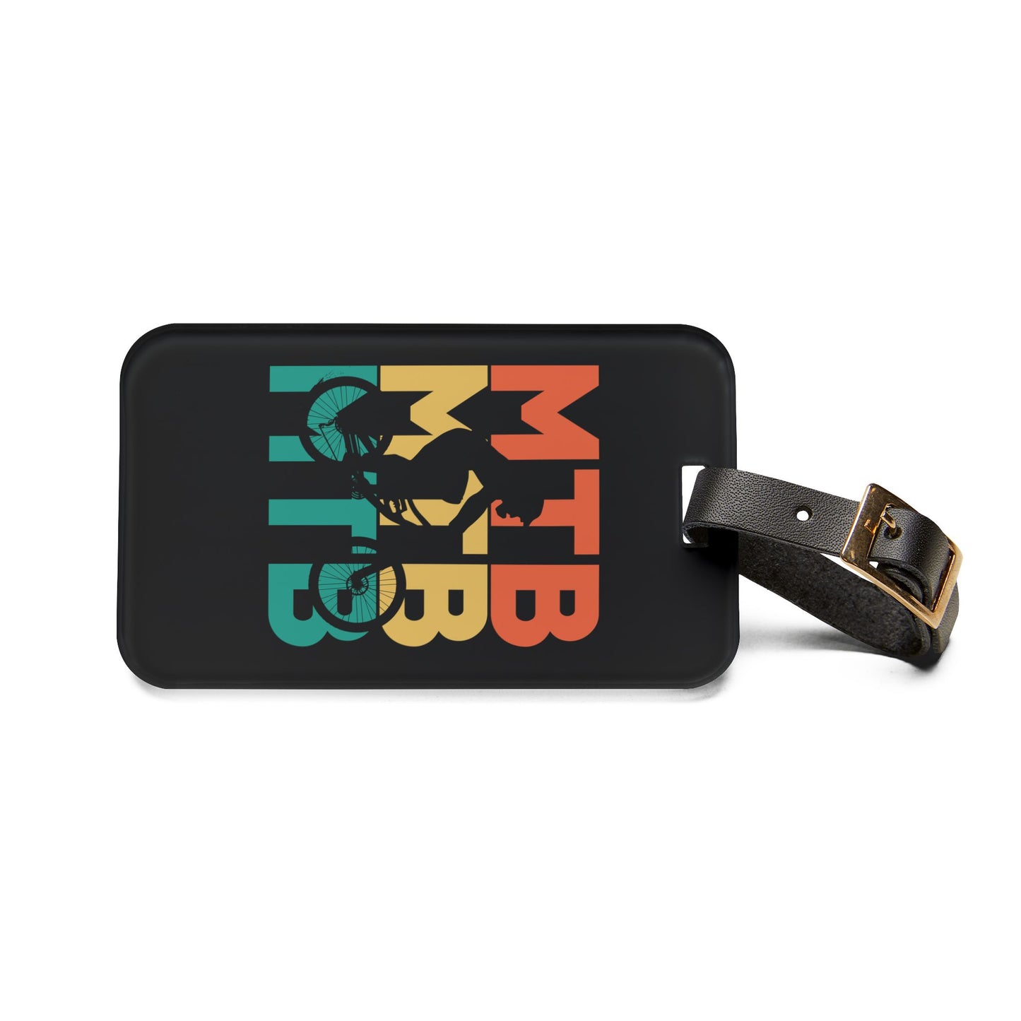 MTB Luggage Tag - Mountain Bike Travel Accessory, Cycling Gear Tag, Gift for MTB Riders